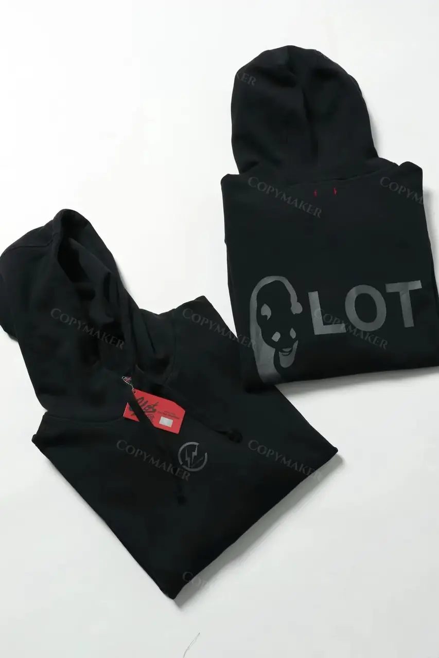 CLOT x FRAGMENT 23SS 20周年聯名閃電熊貓印花 重磅水洗 帽T連帽衛衣 藤原浩