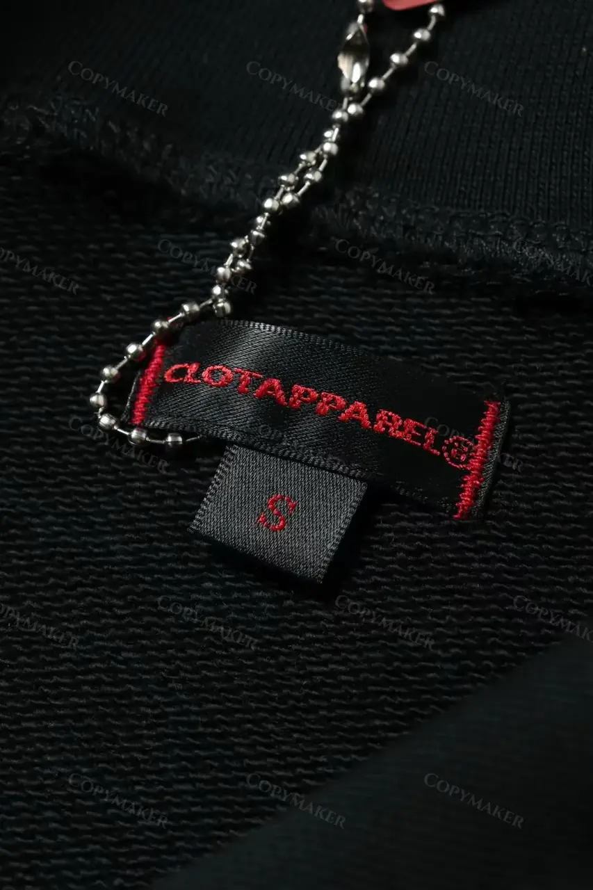 CLOT x FRAGMENT 23SS 20周年聯名閃電熊貓印花 重磅水洗 帽T連帽衛衣 藤原浩
