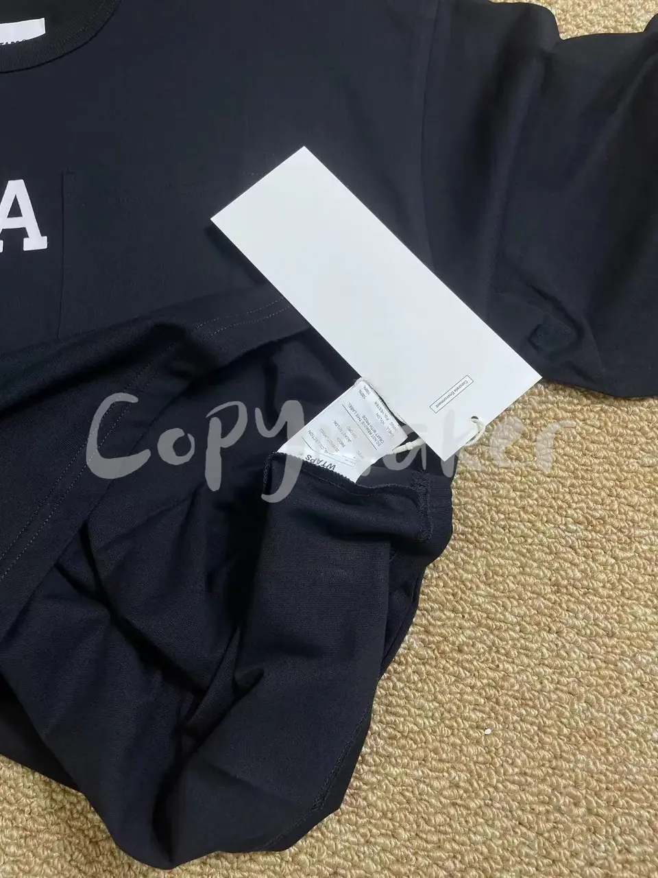 WTAPS 23SSDESIGN CTPL.COLLEGE 口袋印花 日系 圓領短袖T恤