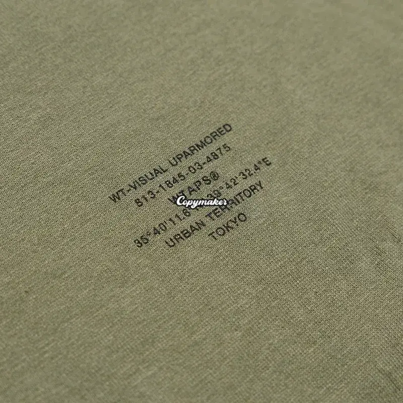 【預售】WTAPS 25SS MUDDY TANK TOP 軍事風雙面穿 休閒背心吊嘎 內搭打底 無袖