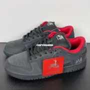 【預售】SB Dunk Low x Sup 聯名 刺繡logo 黑色 休閒鞋運動鞋板鞋 HQ8487-001：圖片 11