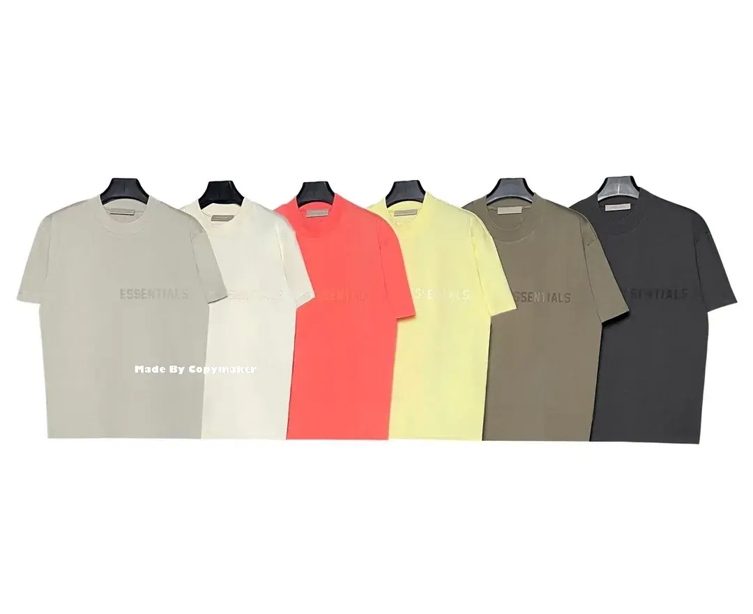 22FW FOG ESSENTIALS 副線 雙logo 植絨 短袖T恤 2022 FEAR OF GOD
