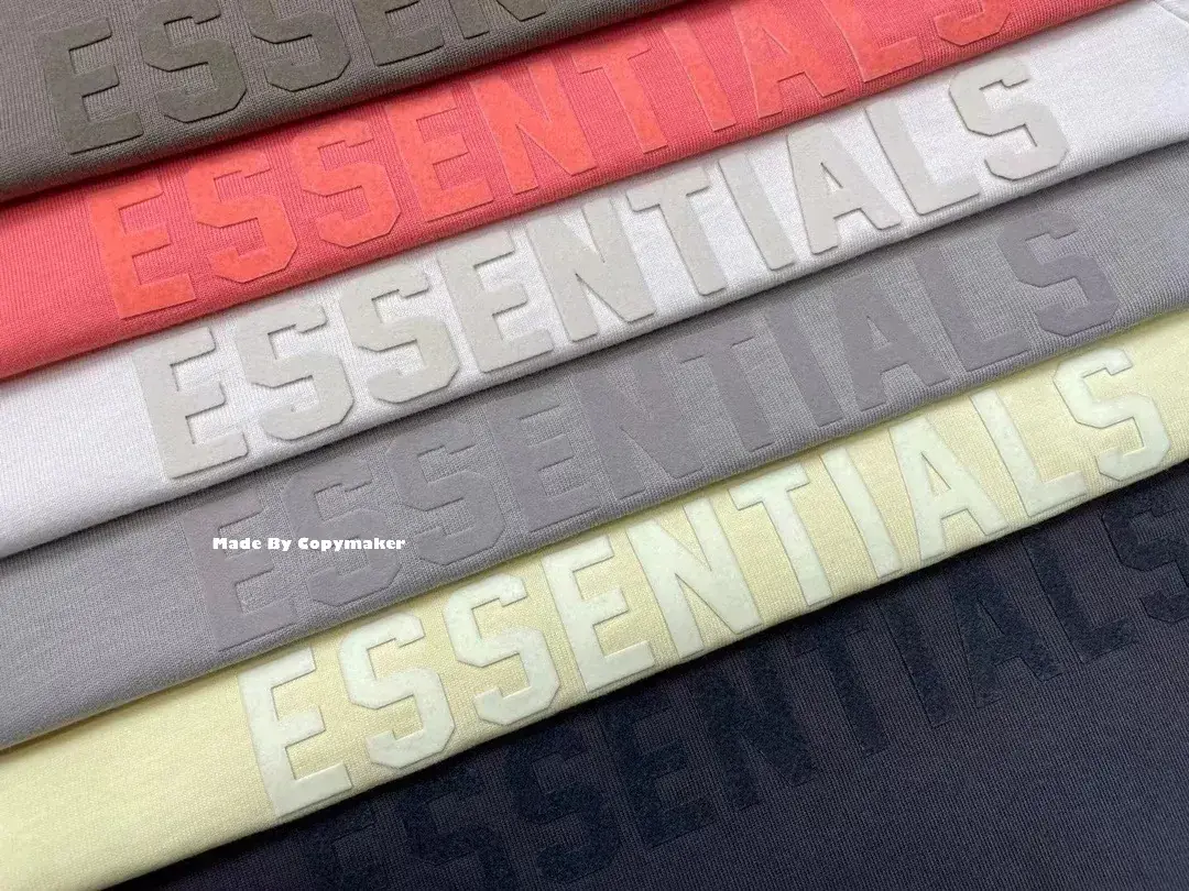 22FW FOG ESSENTIALS 副線 雙logo 植絨 短袖T恤 2022 FEAR OF GOD
