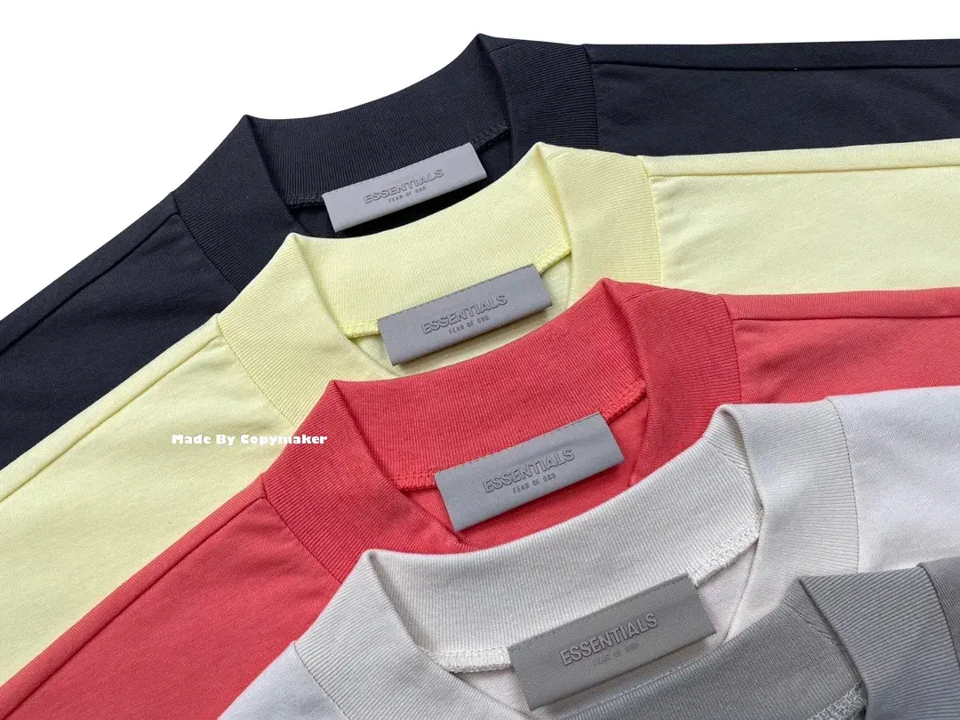 22FW FOG ESSENTIALS 副線 雙logo 植絨 短袖T恤 2022 FEAR OF GOD