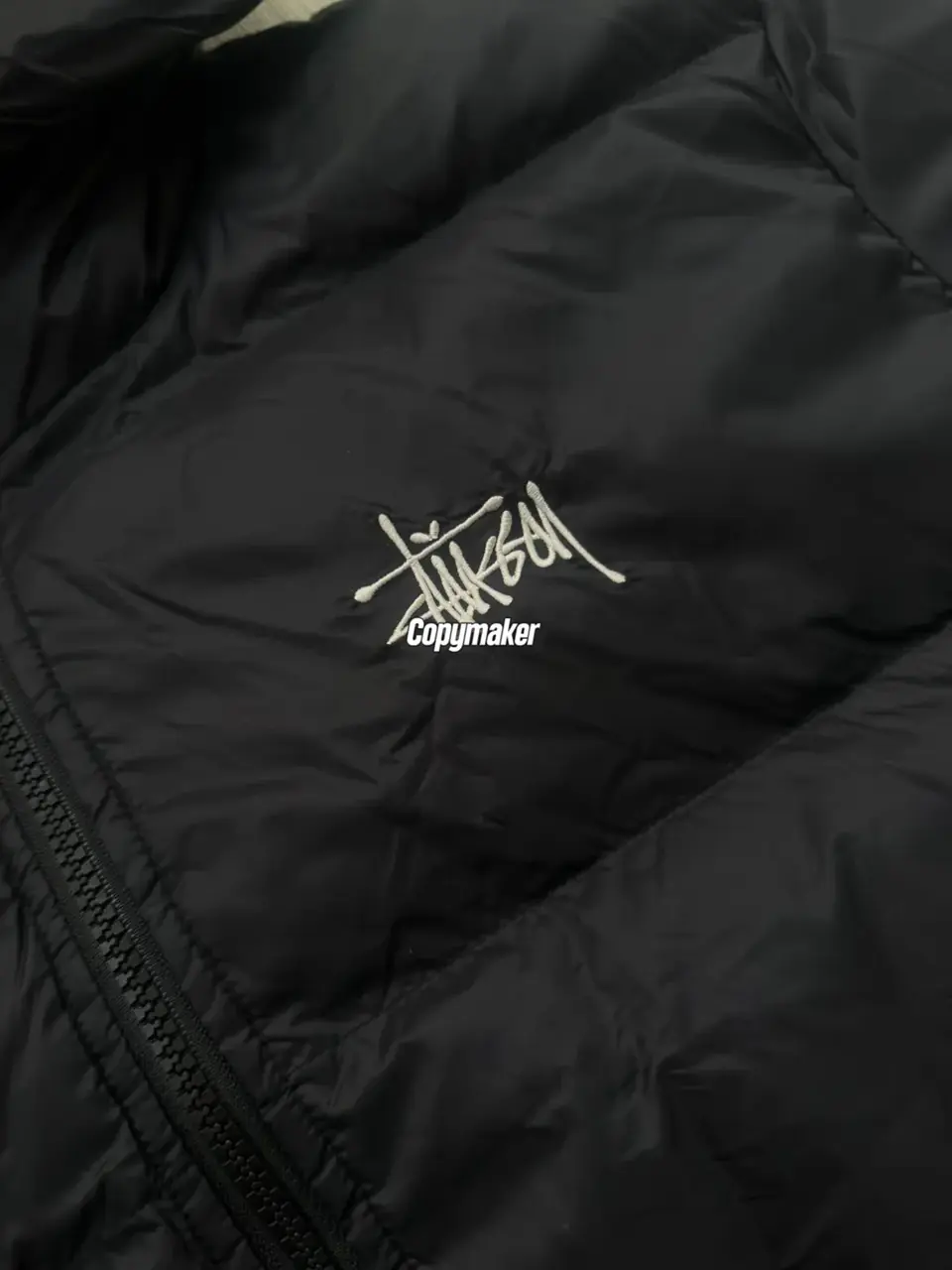 【預售】Stussy 24FW Micro Ripstop Down Parka 素色簡約刺繡羽絨服羽絨外套夾克