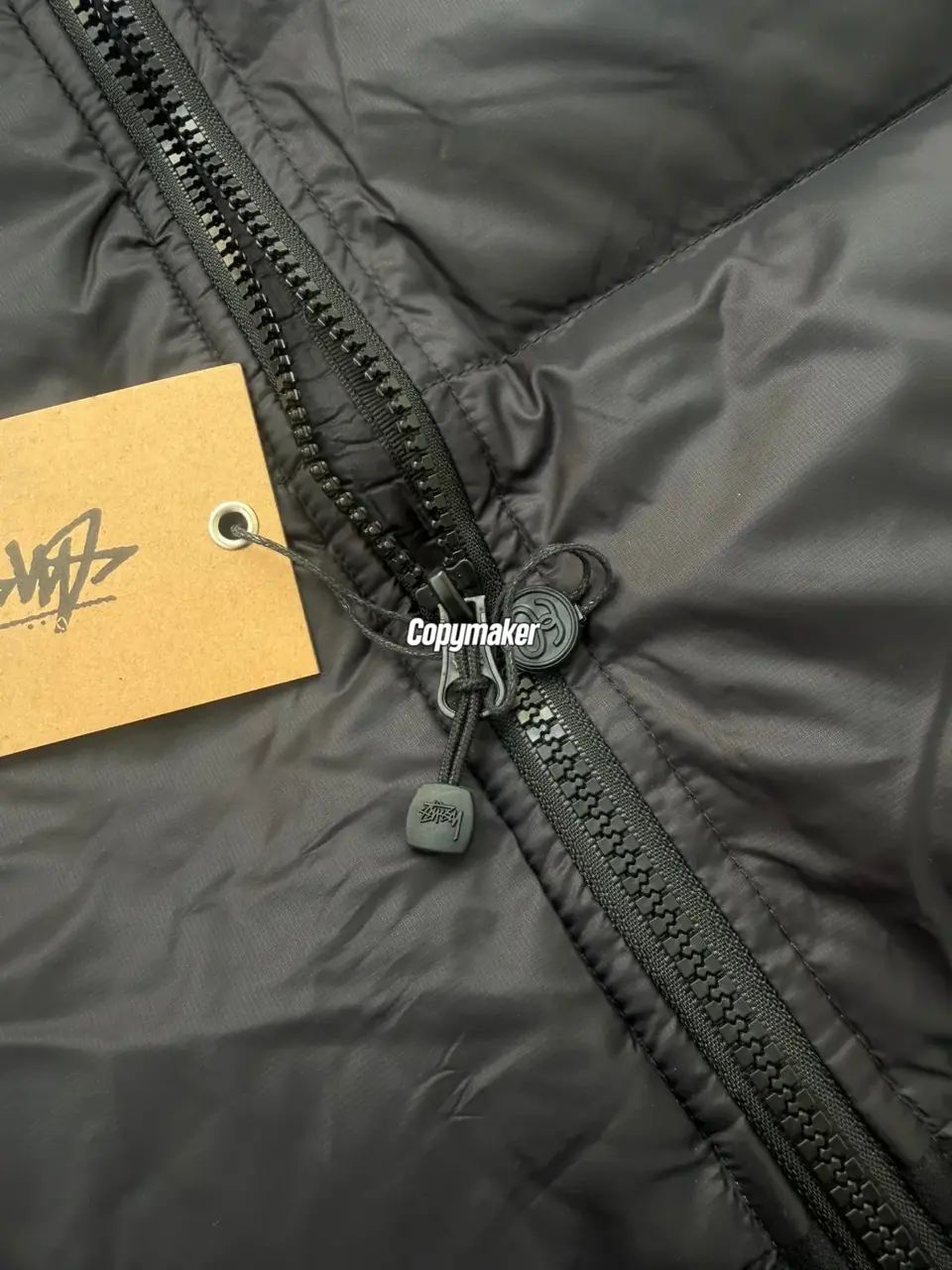 【預售】Stussy 24FW Micro Ripstop Down Parka 素色簡約刺繡羽絨服羽絨外套夾克