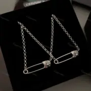 【現貨】Chrome Hearts 藏銀別針 經典款 項鍊 吊墜 CH克羅心 空哈 925純銀：圖片 8