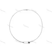 【現貨】Chrome Hearts 藏銀別針 經典款 項鍊 吊墜 CH克羅心 空哈 925純銀：圖片 9