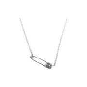 【現貨】Chrome Hearts 藏銀別針 經典款 項鍊 吊墜 CH克羅心 空哈 925純銀：圖片 2