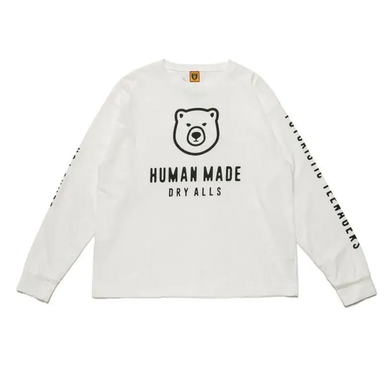 Human made 21AW 北極熊 法鬥 老虎 鴨子 長袖 T恤