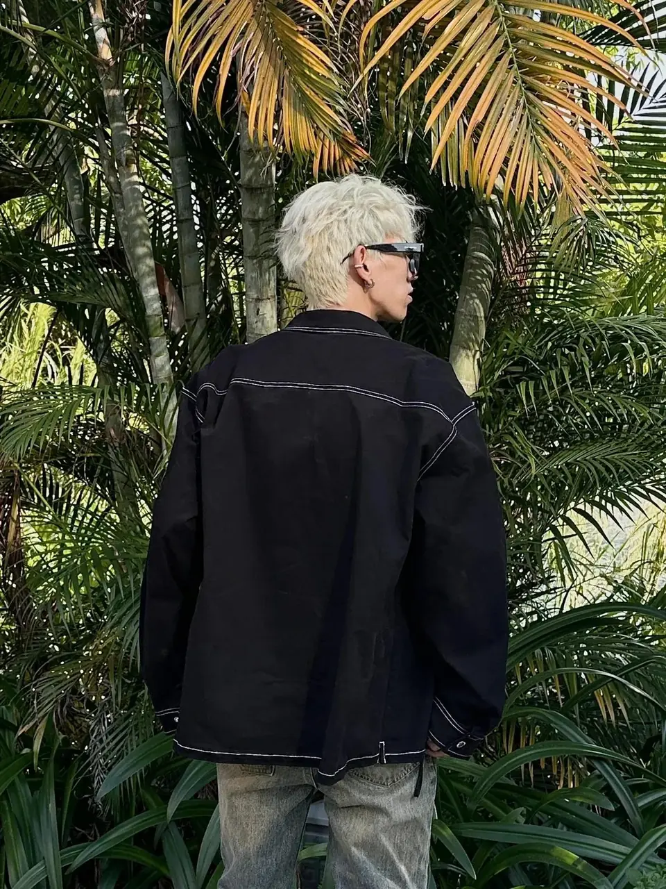 【預售】【過驗】【雙11福利】PRA 24SS 原廠KF三角標 撞色 白線 口袋 襯衫夾克外套
