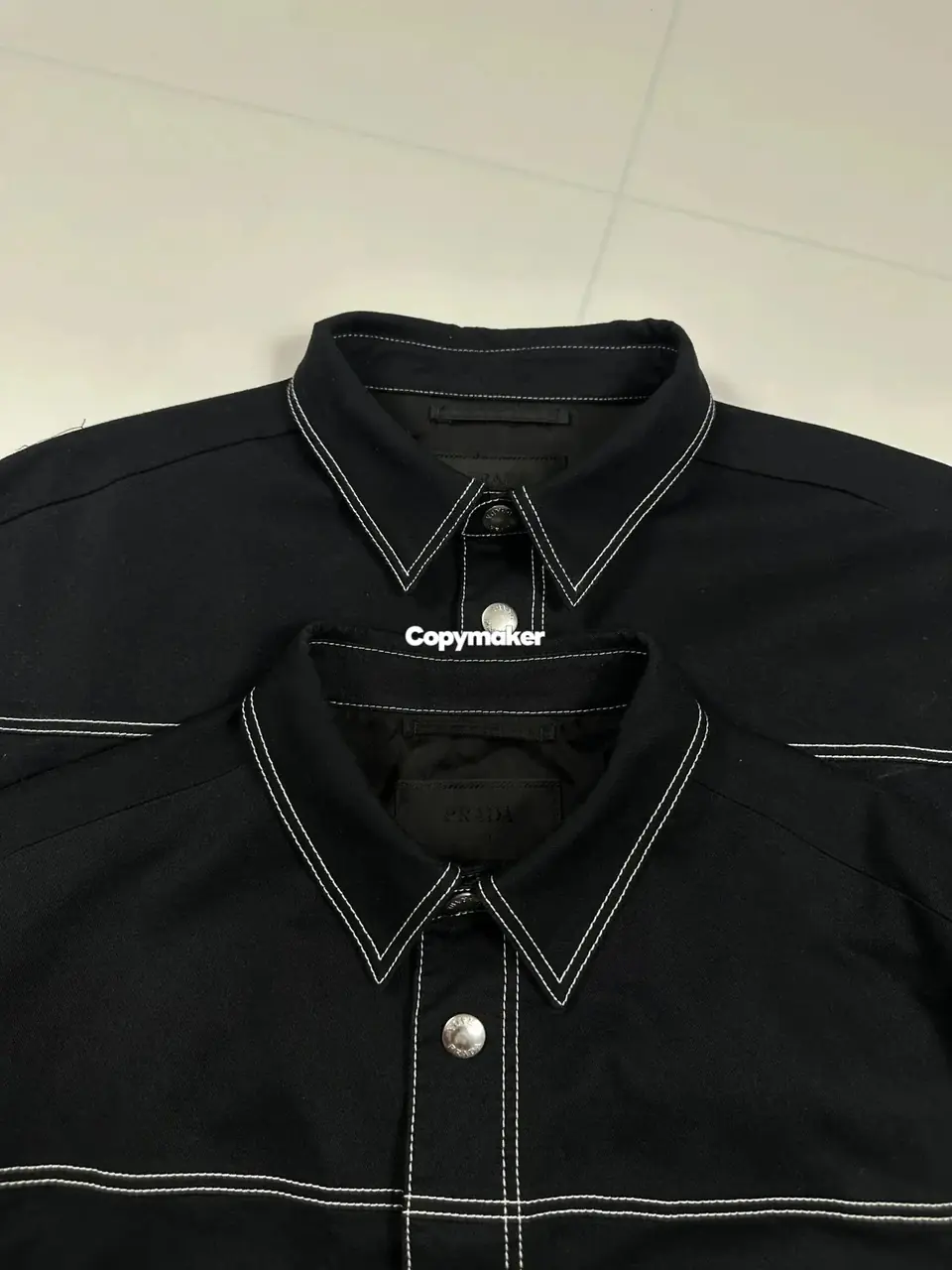 【預售】【過驗】【雙11福利】PRA 24SS 原廠KF三角標 撞色 白線 口袋 襯衫夾克外套