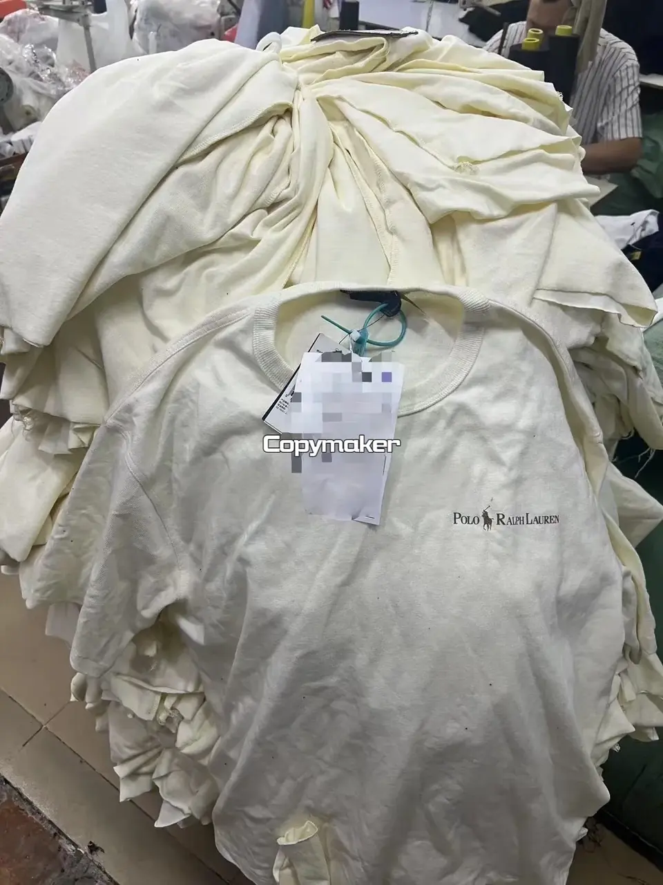 【現貨】【福利回饋免運】Ra1ph Lauren Polo 小馬字母logo 簡約素色 短袖T恤 海軍藍/米白