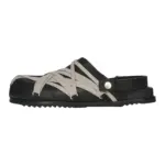 【預售】Rick Owens RO Megalace 主線 交叉綁帶 頭層牛皮包頭鞋穆勒鞋懶人鞋休閒鞋拖鞋半拖