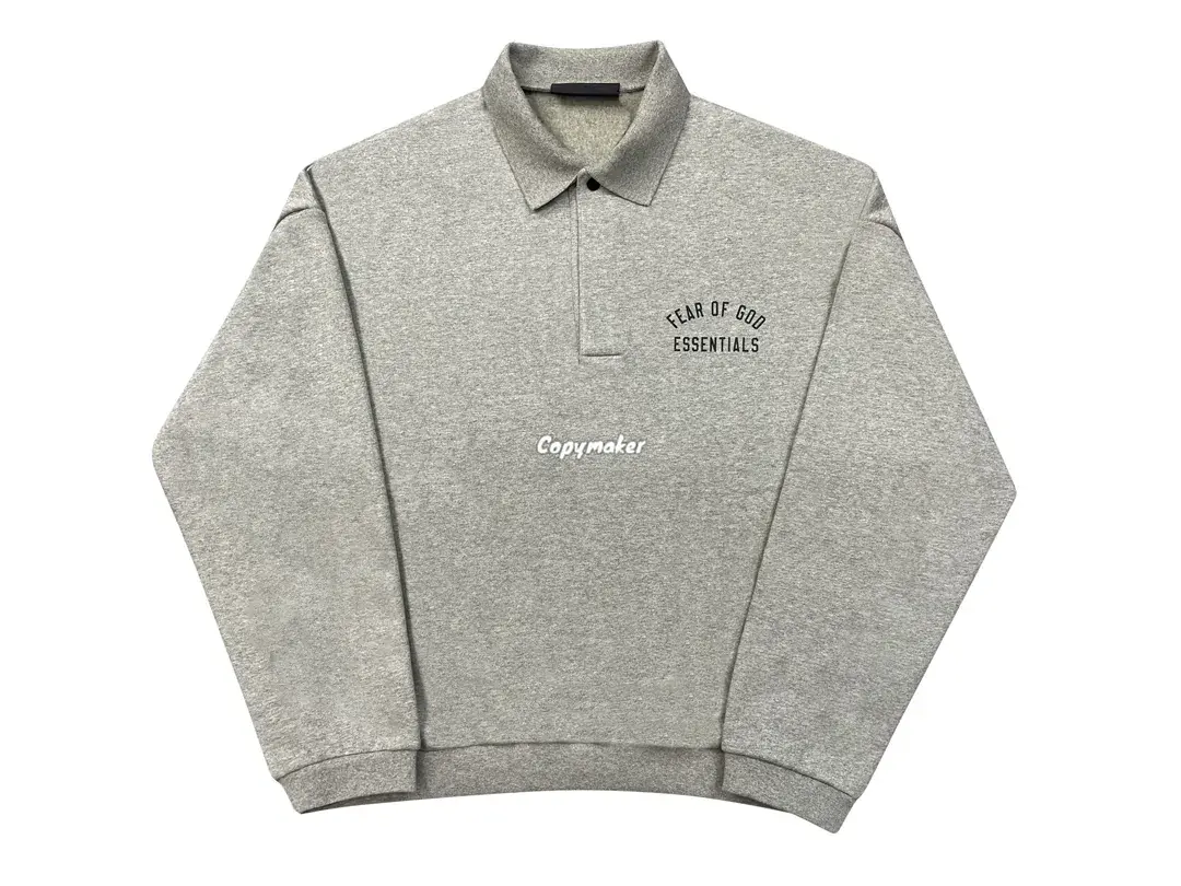 Fear of God Essentials Fall24 BACK TO SCHOOL系列 Polo衫長袖T恤衛衣 fog