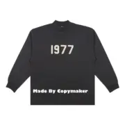 22SS FOG ESSENTIALS 1977 字母 長袖 T恤 2022 FEAR OF GOD：圖片 5