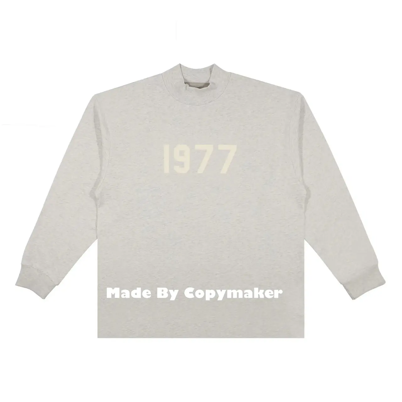 22SS FOG ESSENTIALS 1977 字母 長袖 T恤 2022 FEAR OF GOD