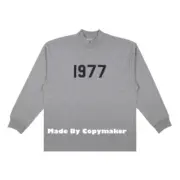 22SS FOG ESSENTIALS 1977 字母 長袖 T恤 2022 FEAR OF GOD：圖片 8