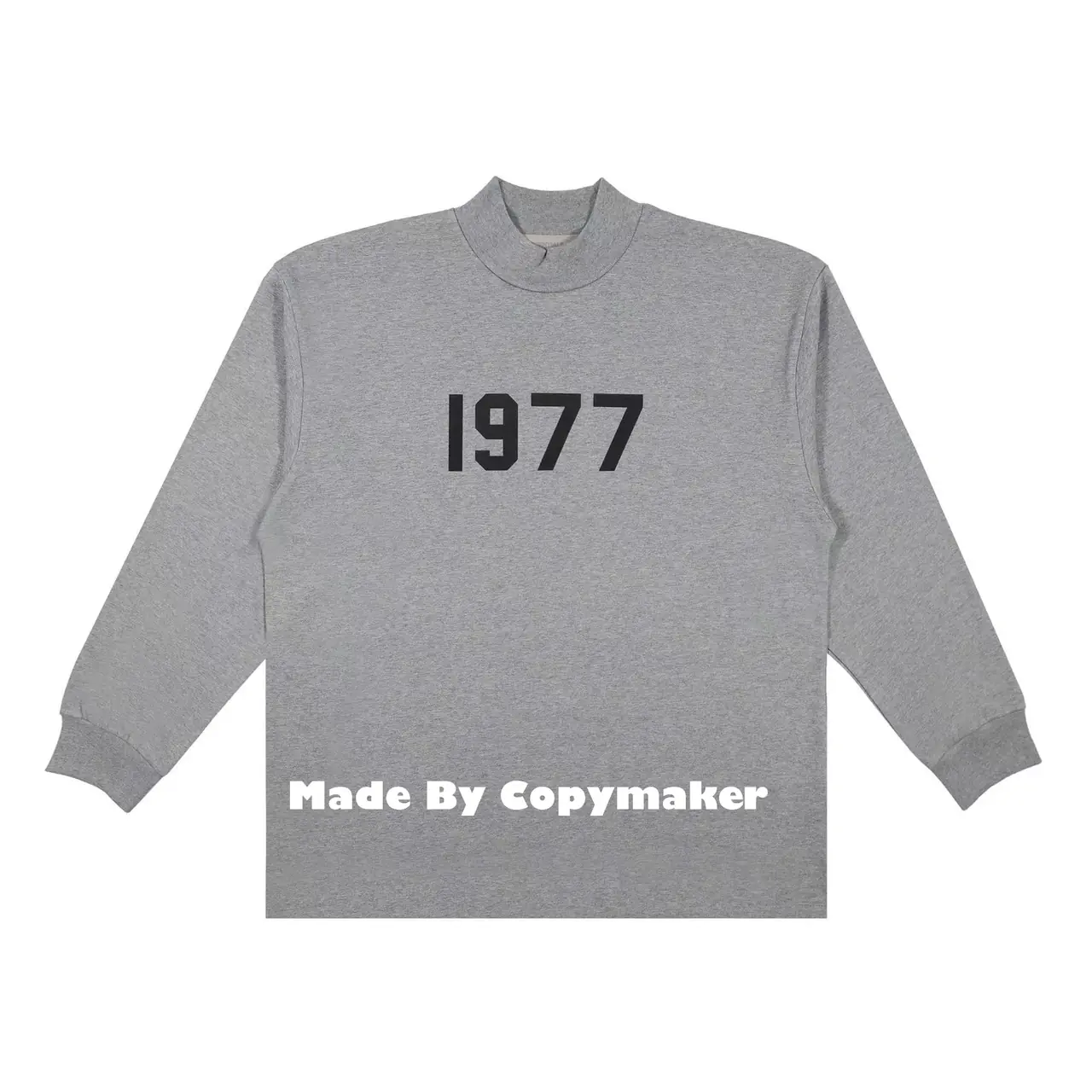 22SS FOG ESSENTIALS 1977 字母 長袖 T恤 2022 FEAR OF GOD