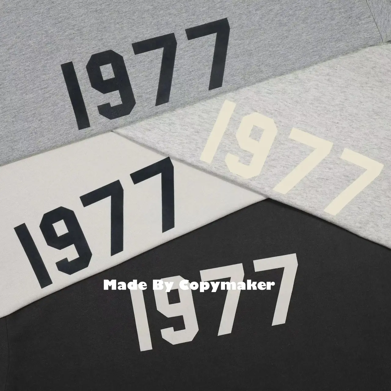 22SS FOG ESSENTIALS 1977 字母 長袖 T恤 2022 FEAR OF GOD