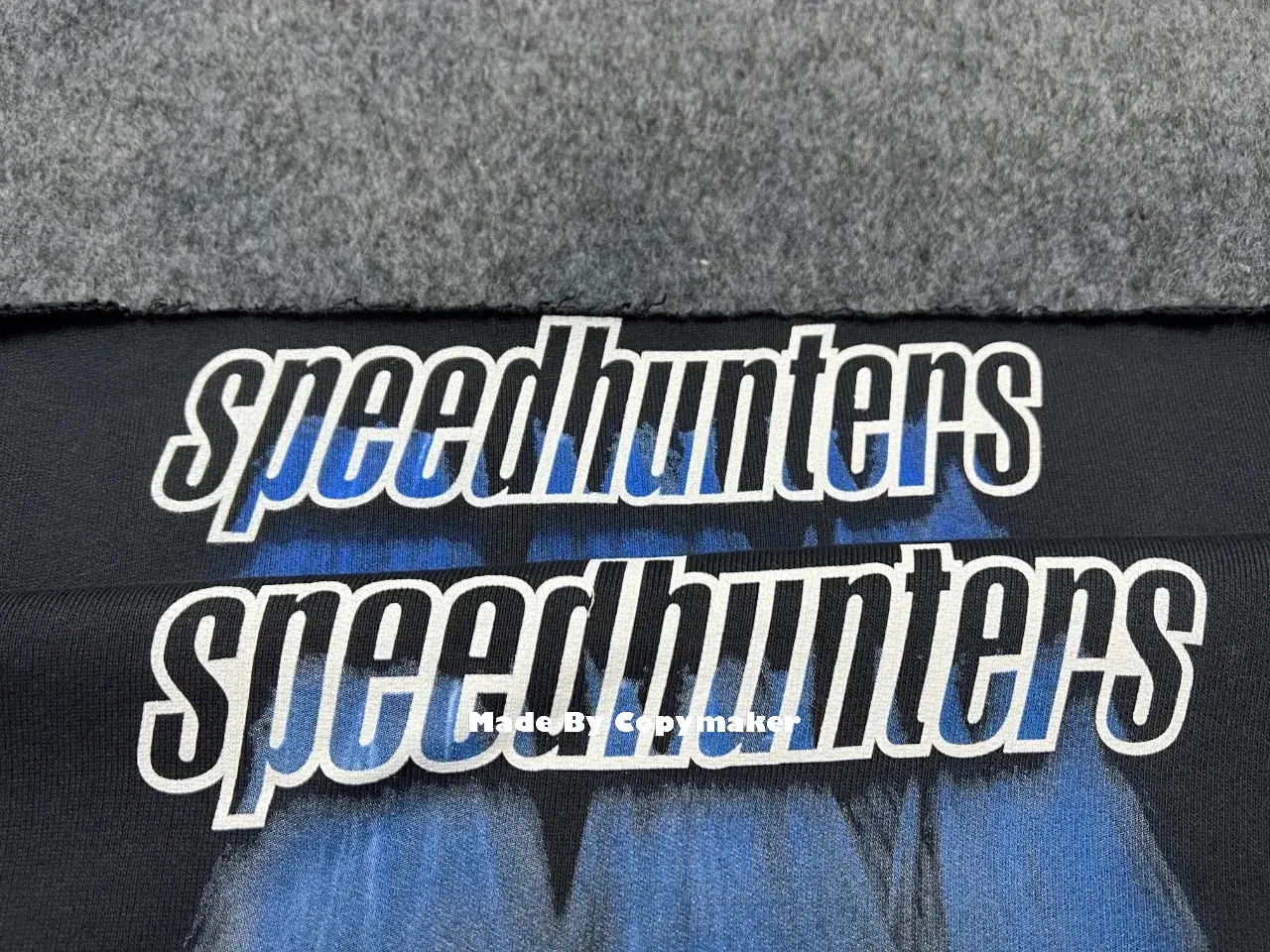巴黎 BLC 18FW SpeedHunters 樂隊 開裂印花 帽T 連帽衛衣