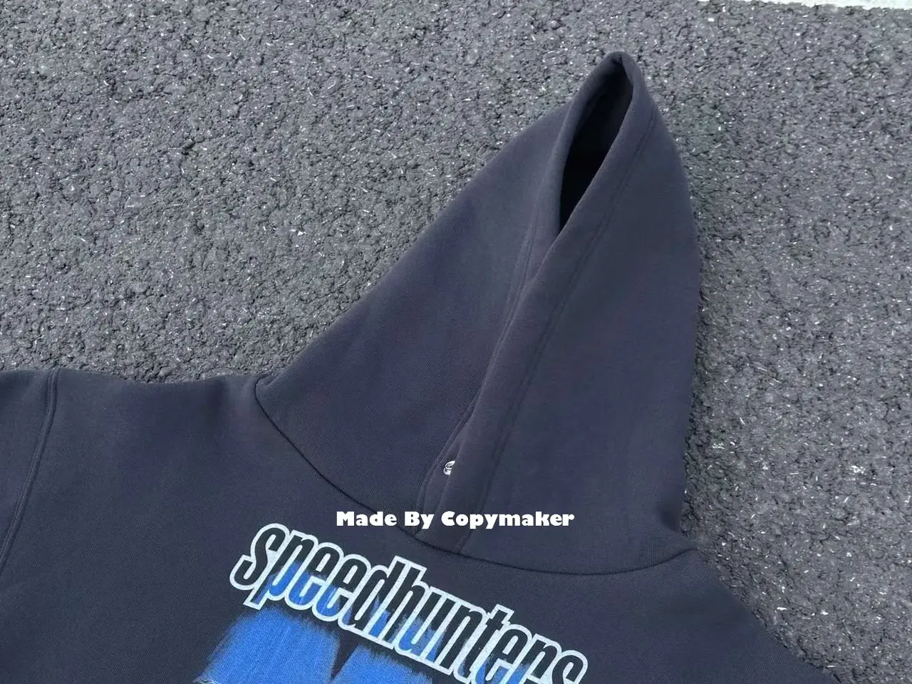 巴黎 BLC 18FW SpeedHunters 樂隊 開裂印花 帽T 連帽衛衣