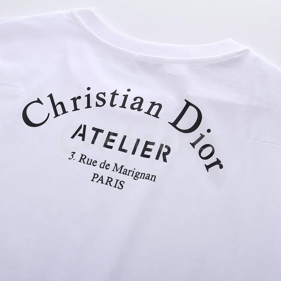 D1OR 20SS Atelier” logo T-shirt 基本款印花 CD logo 短袖 T恤