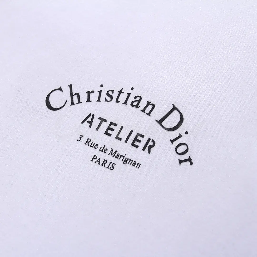 D1OR 20SS Atelier” logo T-shirt 基本款印花 CD logo 短袖 T恤