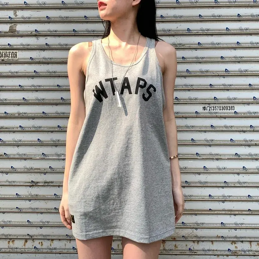 WTAPS 22SS 經典logo 字母 休閒背心 吊嘎 內搭打底 cityboy 無袖