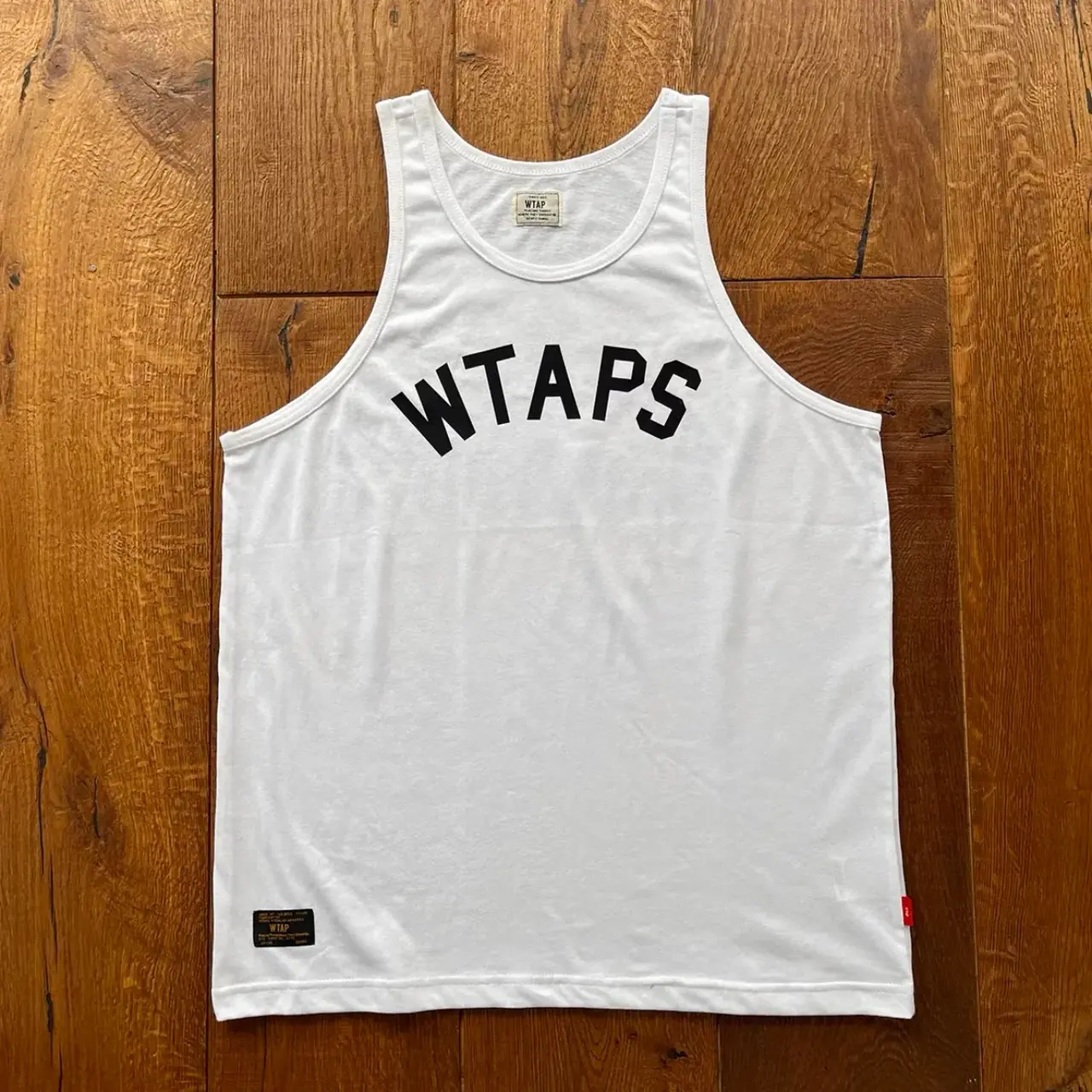 WTAPS 22SS 經典logo 字母 休閒背心 吊嘎 內搭打底 cityboy 無袖