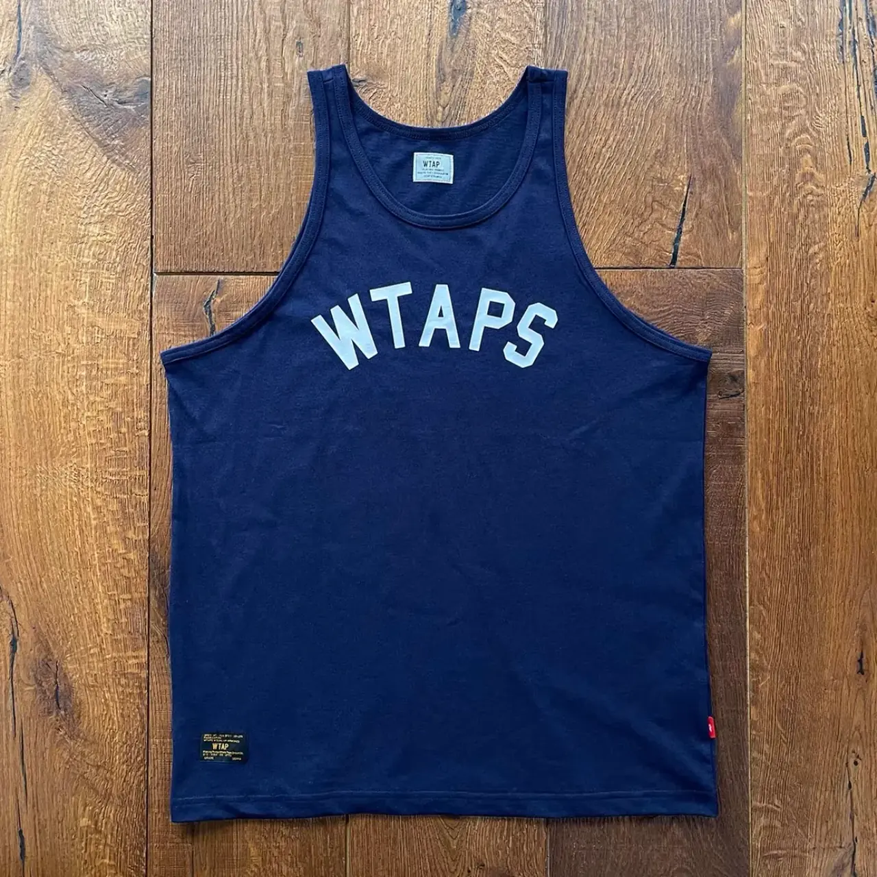 WTAPS 22SS 經典logo 字母 休閒背心 吊嘎 內搭打底 cityboy 無袖