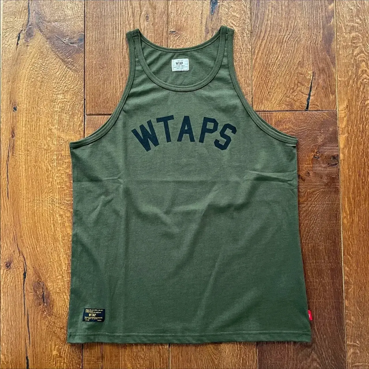 WTAPS 22SS 經典logo 字母 休閒背心 吊嘎 內搭打底 cityboy 無袖