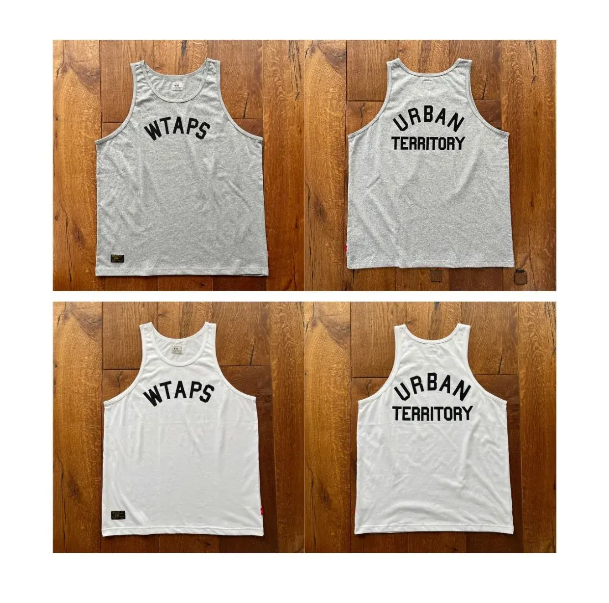 WTAPS 22SS 經典logo 字母 休閒背心 吊嘎 內搭打底 cityboy 無袖