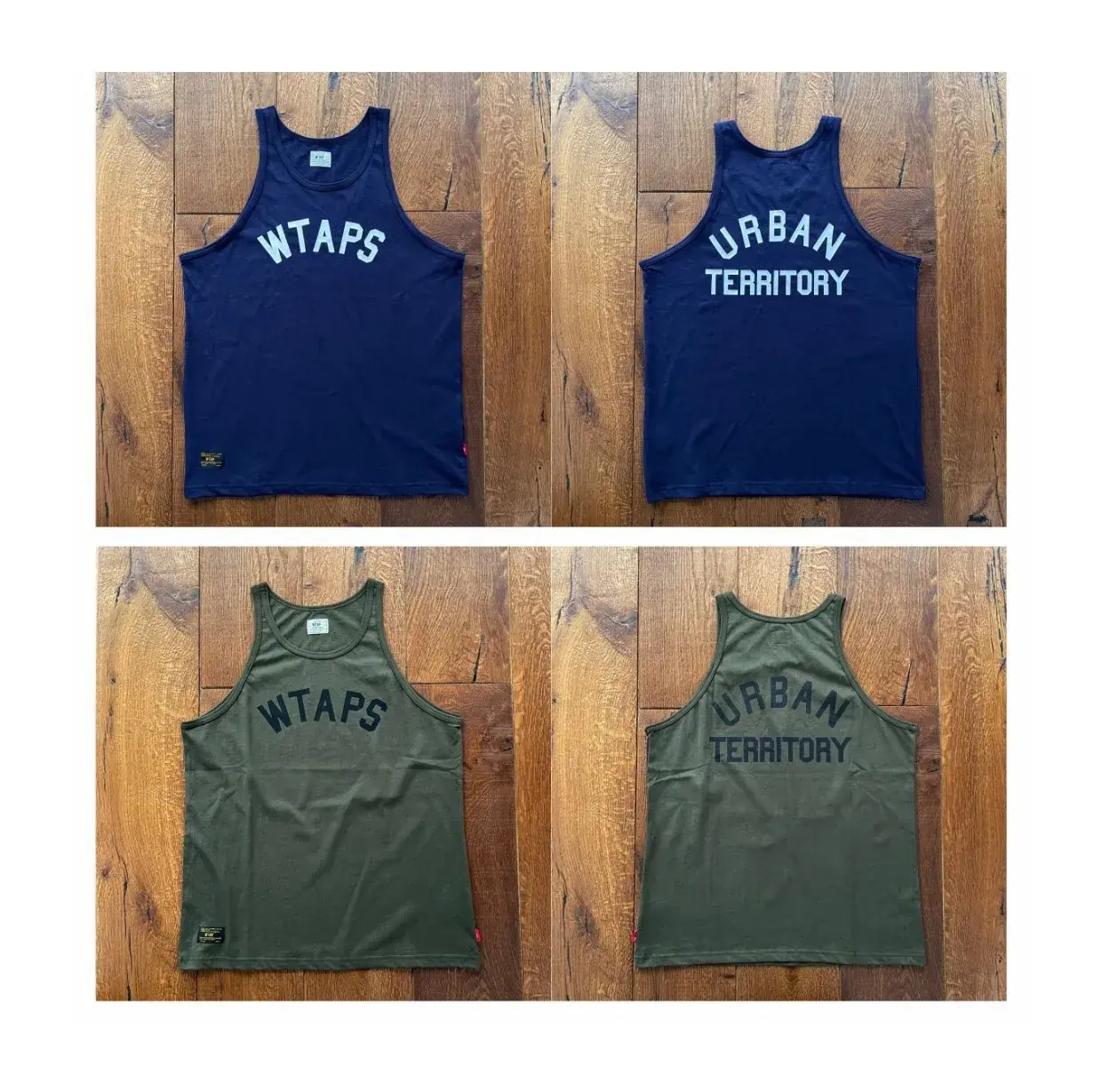 WTAPS 22SS 經典logo 字母 休閒背心 吊嘎 內搭打底 cityboy 無袖