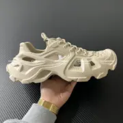 【預售】巴黎 BLC 22FW HD cut-out rubber sneakers 洞洞鞋 拖鞋 懶人鞋 休閒鞋：圖片 13