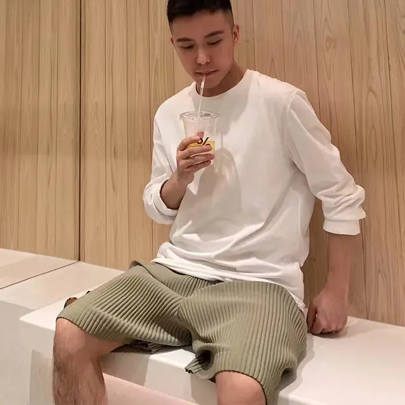 Homme Plisse lssey Mivake 21SS 三宅一生 經典 褶皺 短褲 休閒褲 JF148