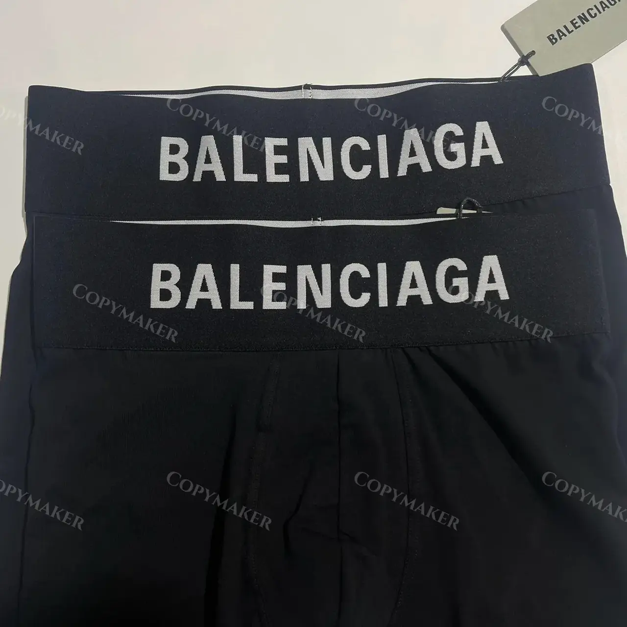 巴黎 BLC 23SS Men’s Boxer 秀款 大字母LOGO 內褲 四角褲 內搭褲