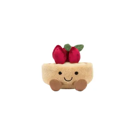 【預售】【過驗】Jellycat 美食系列 法國巴黎限定 草莓塔 玩偶娃娃生日禮物