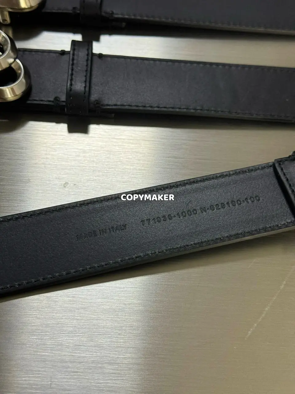 【現貨】【過驗】巴黎 BLC 24SS 經典鎖扣雙B字母logo 頭層牛皮 作舊 皮帶腰帶 115cm