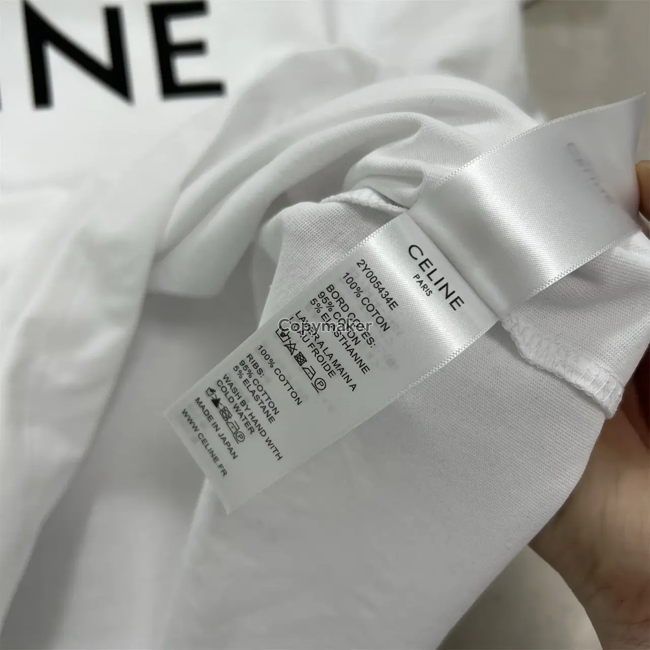 CELIN 24SS 經典 字母LOGO印花 簡約素色 短袖T恤