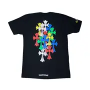 【現貨】Chrome Hearts 24FW Multi Color Cross Cemetery 後背彩色十字架 短袖T恤 CH克羅心：圖片 2