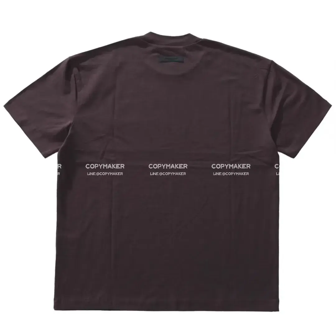 23SS FOG ESSENTIALS 副線 膠標 短袖T恤 2023 FEAR OF GOD 莫蘭迪