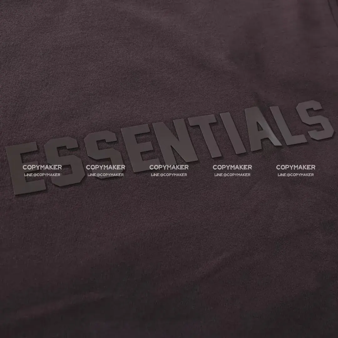 23SS FOG ESSENTIALS 副線 膠標 短袖T恤 2023 FEAR OF GOD 莫蘭迪