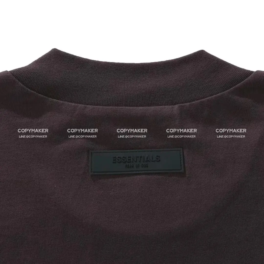 23SS FOG ESSENTIALS 副線 膠標 短袖T恤 2023 FEAR OF GOD 莫蘭迪