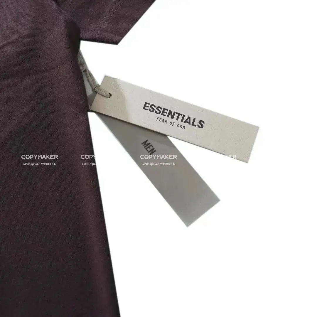 23SS FOG ESSENTIALS 副線 膠標 短袖T恤 2023 FEAR OF GOD 莫蘭迪