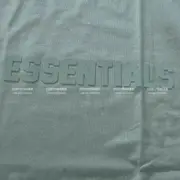 23SS FOG ESSENTIALS 副線 膠標 短袖T恤 2023 FEAR OF GOD 莫蘭迪：圖片 27