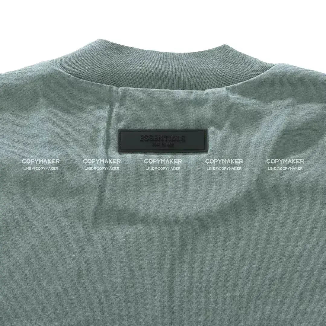 23SS FOG ESSENTIALS 副線 膠標 短袖T恤 2023 FEAR OF GOD 莫蘭迪
