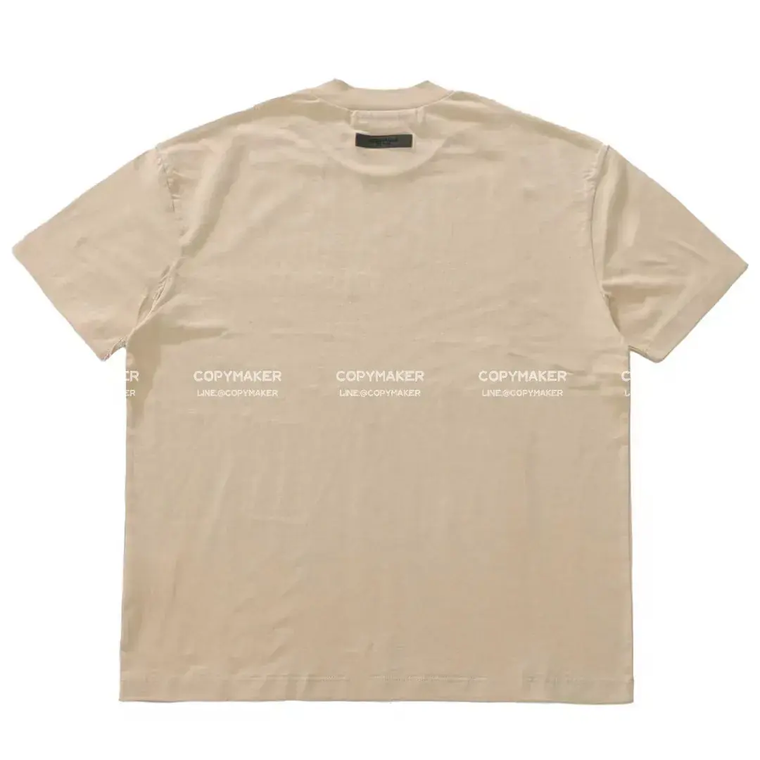 23SS FOG ESSENTIALS 副線 膠標 短袖T恤 2023 FEAR OF GOD 莫蘭迪