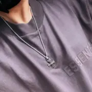 23SS FOG ESSENTIALS 副線 膠標 短袖T恤 2023 FEAR OF GOD 莫蘭迪：圖片 4