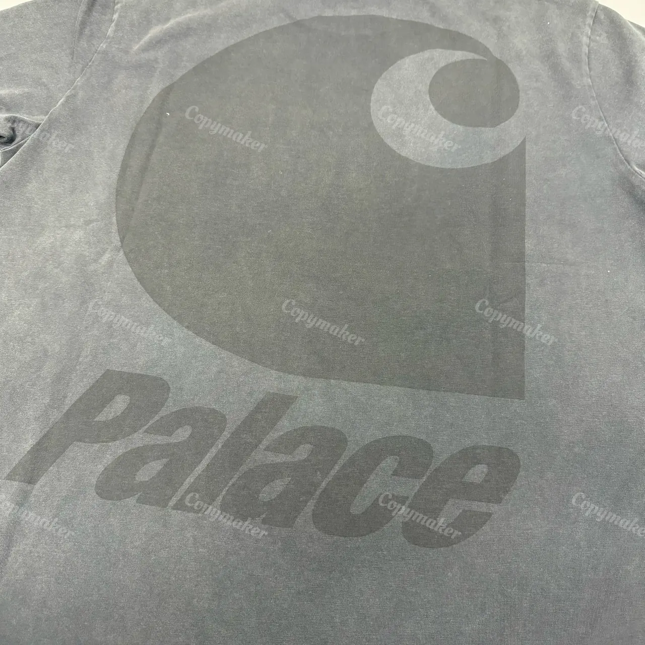 PALACE x Carhartt WIP 23FW 聯名 小標Logo口袋 後背印花 水洗短袖T恤 卡哈特